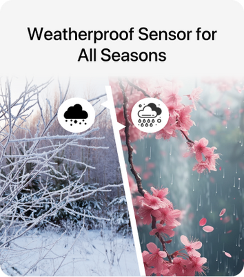 TempPro TempAir PLUS TP200B Wireless Indoor Outdoor Thermometer - Up to 4 Locations, 500ft