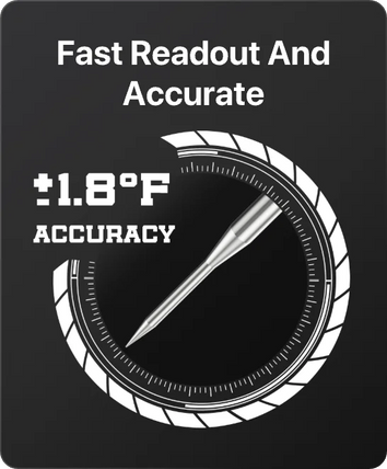 Termómetro de lectura instantánea para carne TP15H