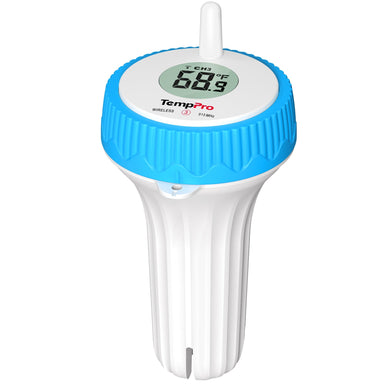 TempPro TP211B 2-Pack Digital 500-ft Wireless Pool Thermometer