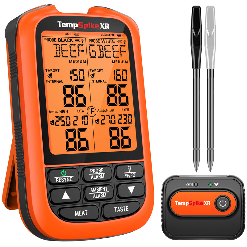 TempPro TempSpike XR TP863B Wireless Meat Thermometer — Extra-Long-Range Bluetooth