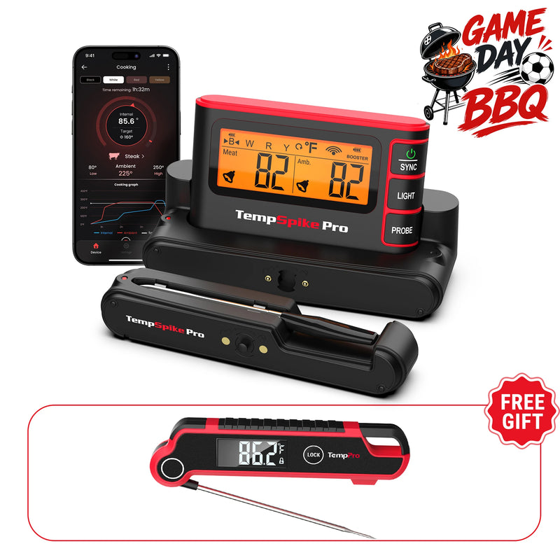 Termómetro para carne TP980 TempSpike Pro con wifi y 4 sondas