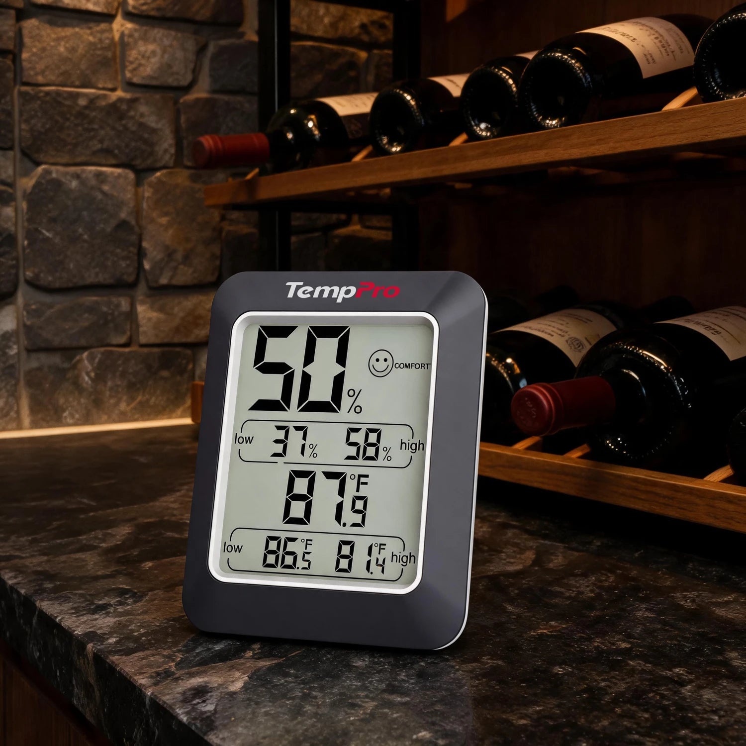 Higrómetro/termómetro digital para interiores ThermoPro TP50