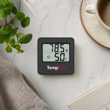 Termómetro e Higrómetro de Interiores TempPro TempAir CORE TP157 — ±2.0°F/±2% HR, Actualización cada 10s