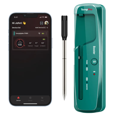 TempPro TempSpike TP961 Wireless Meat Thermometer | 1 Pack & 2 Pack