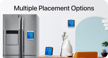 Thermomètre et hygromètre sans fil d'intérieur et d'extérieur TempPro TempAir PLUS TP65B — Écran tactile 4", 150 m