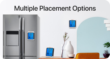 Thermomètre et hygromètre sans fil d'intérieur et d'extérieur TempPro TempAir PLUS TP65B — Écran tactile 4", 150 m
