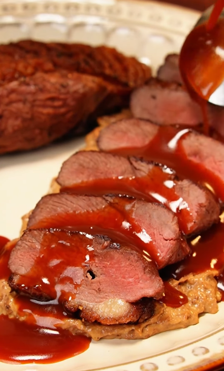 French-Roasted Duck Breast with Red Wine Sauce