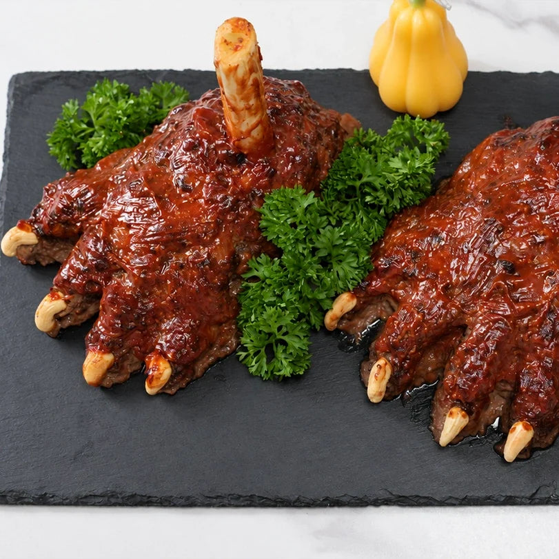 Spooky Monster Foot Meatloaf