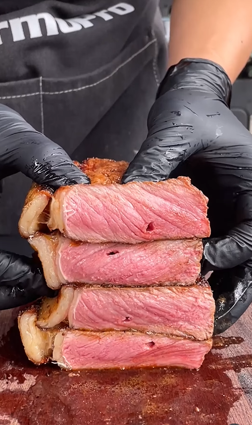Steak et frites de qualité supérieure 