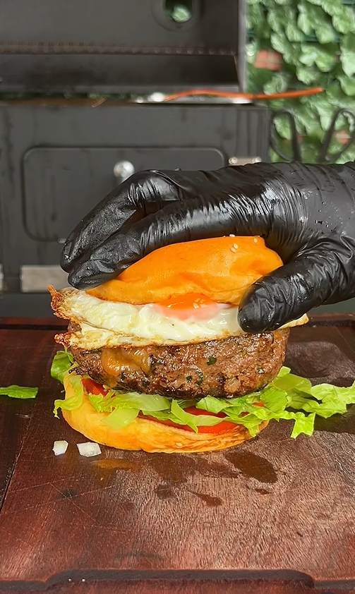 Burger farci 