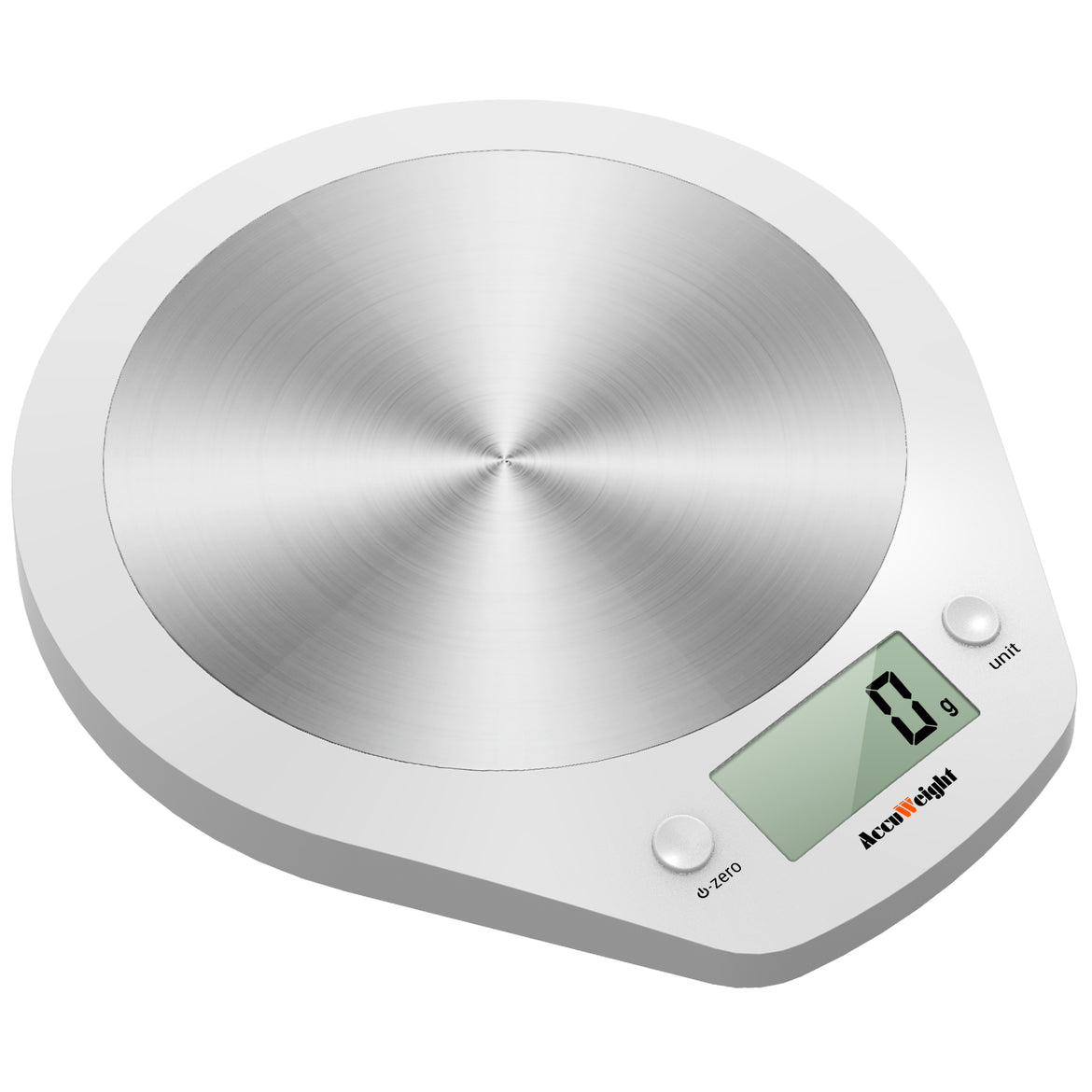 TempPro IC203 Stainless Steel Kitchen Scale — 4 Units, Tare Function