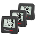 Paquete de 3 termómetros/higrómetros digitales para interiores ThermoPro TP157