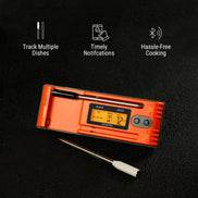 TempPro Twin TempSpike TP962 Wireless Meat Thermometer + TP620 Instant-Read Thermometer — Value Pack