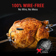 TempPro TempSpike Plus TP970 Smart Wireless Meat Thermometer — Truly Wireless, 600-ft Bluetooth