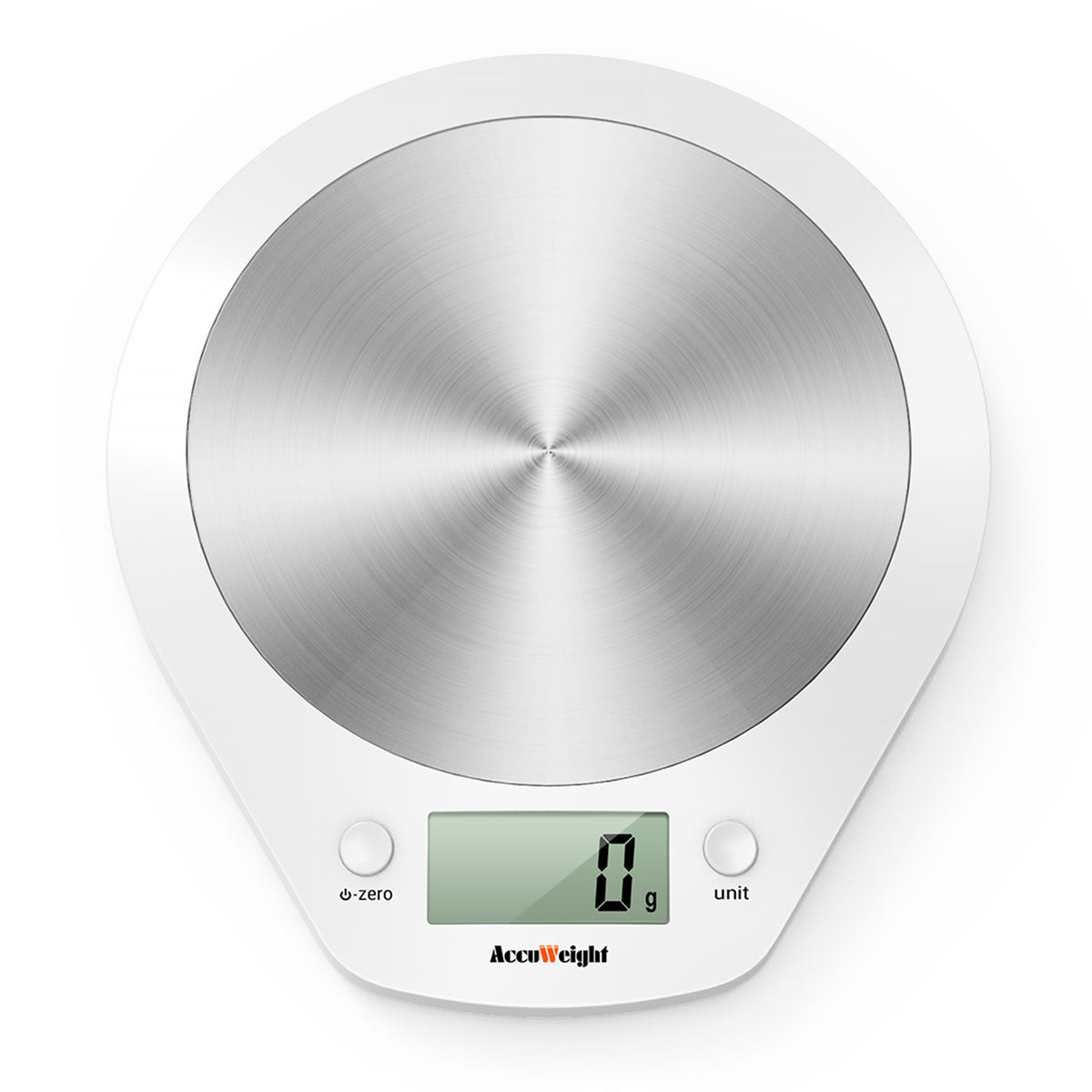 TempPro IC203 Stainless Steel Kitchen Scale — 4 Units, Tare Function