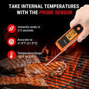 TempPro TempSpike Pro TP980 WiFi Meat Thermometer (2 Probes) + TP420 2-in-1 Infrared & Instant-Read Thermometer
