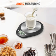 TempPro IC203 Stainless Steel Kitchen Scale — 4 Units, Tare Function