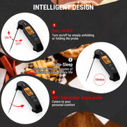 TempPro TP920 Bluetooth Meat Thermometer + TP605 Instant-Read Thermometer — Value Pack