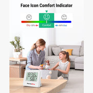 Termómetro higrómetro Bluetooth para interiores TempPro TP357 (paquete de 2)
