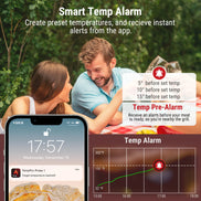 TempPro TempSync ELITE TP910 Wireless Meat Thermometer — Smart Bluetooth, App Alerts