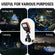 Kit de parrilla Halloween After-Dark: TP972, TP620, luz para parrilla, TP100 e IC203 + delantal GRATIS