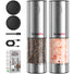 TempPro APG710 Electric Salt & Pepper Grinder Set — One-Handed, USB-C Rechargeable