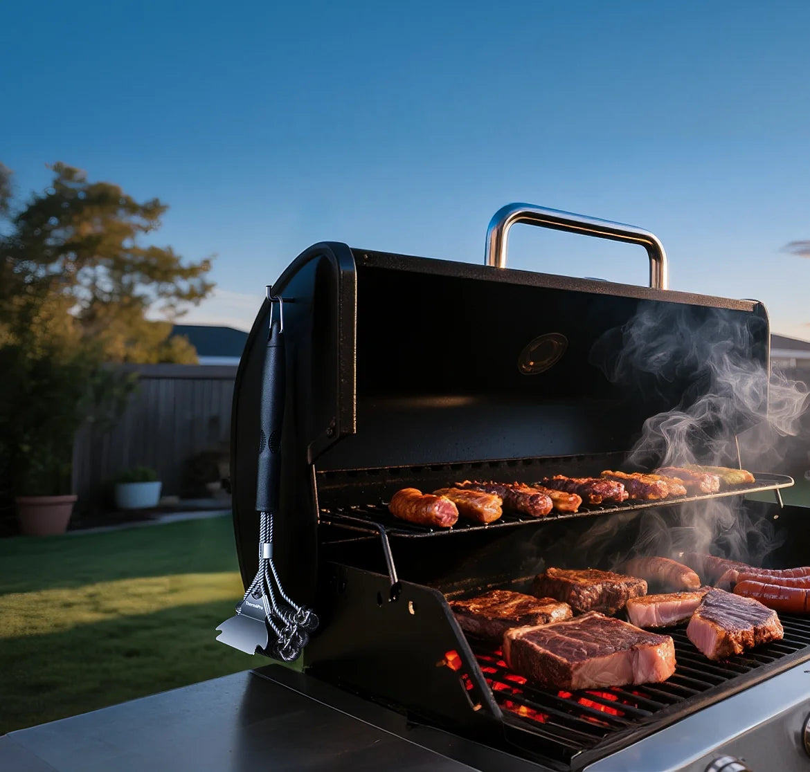 Cepillo de alambre para parrilla ThermoPro AGT300
