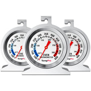 Thermomètre de Four TempPro AOT200 — 100 à 600 °F, Sans Pile, Cadran Antirouille