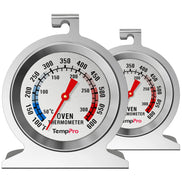 Thermomètre de Four TempPro AOT200 — 100 à 600 °F, Sans Pile, Cadran Antirouille
