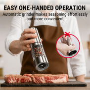 Set de regalo premium 3 en 1 para parrilla: Termómetros y moledores de carne