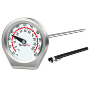 TempPro APT418 Instant-Read Meat Thermometer — Battery-Free Dial, 5" Stainless Probe