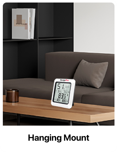 TempPro TP350 Bluetooth Hygrometer & Thermometer — 260ft Range, 2-Year Data Storage