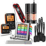 Halloween Smoke, Season & Serve Kit: TP17H, TP806BW, TP620 & APG709 2-Pack + FREE Spatulas