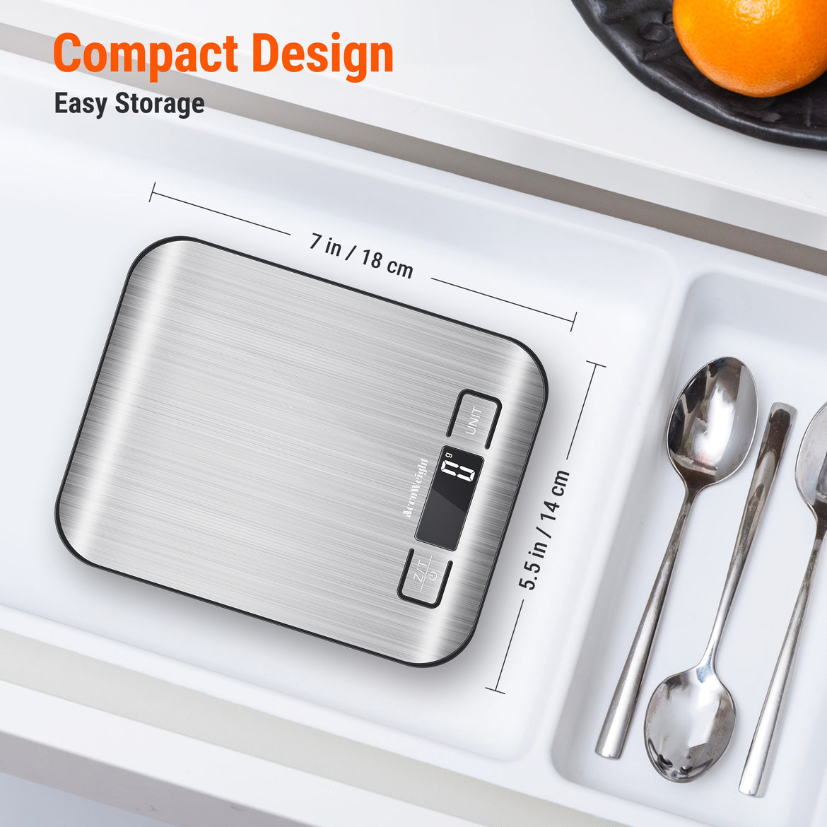 Báscula de cocina TempPro IC211