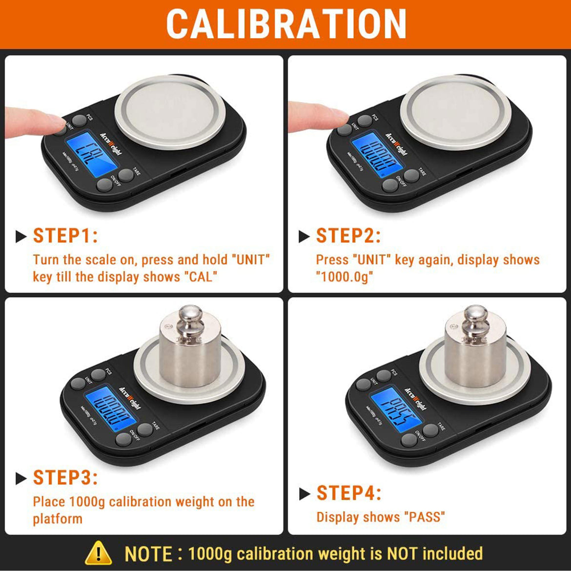 Báscula de cocina TempPro IC211