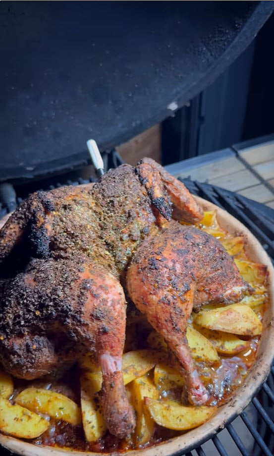 Pollo atropellado 