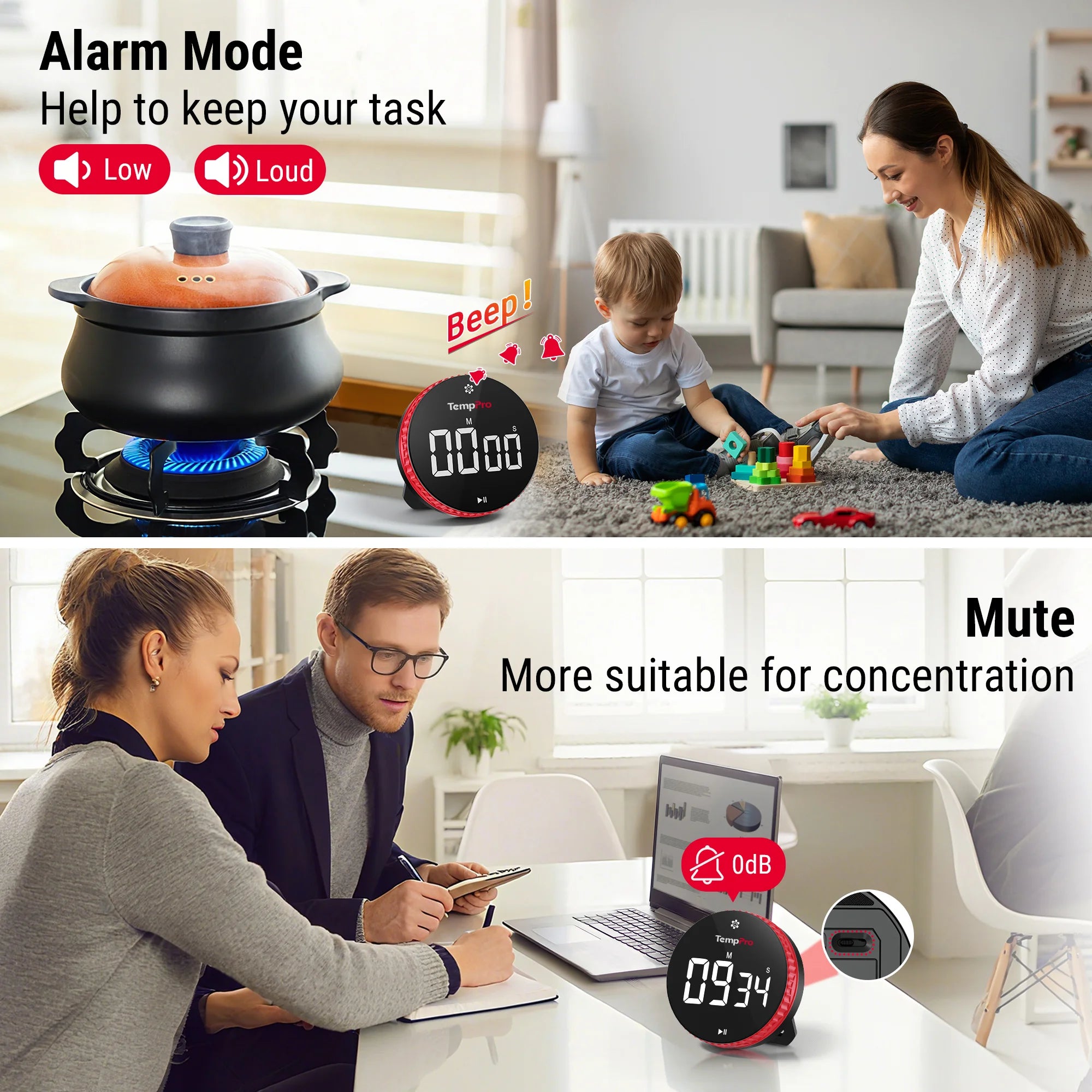 Temporizador de cocina TM04