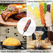 Termómetro de lectura instantánea para carne TP01A (paquete de 2)