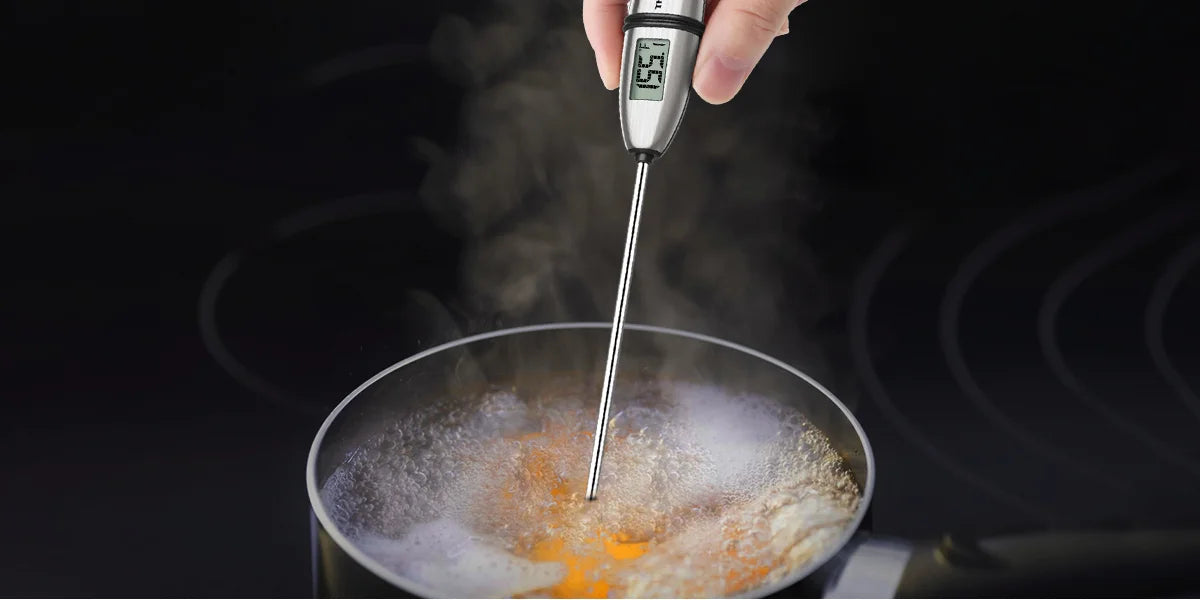 TempPro TP02S Instant-Read Meat Thermometer — 1-Second Read, 5.3