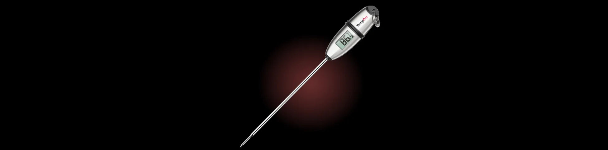 TempPro TP02S Instant-Read Meat Thermometer — 1-Second Read, 5.3