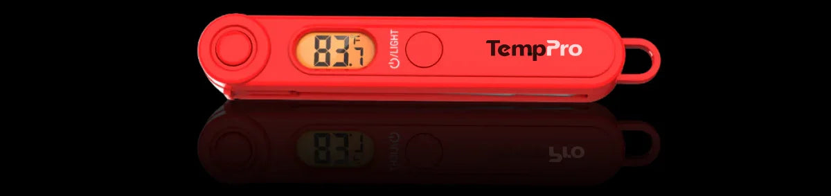 TempPro TP03B Instant-Read Meat Thermometer — 1-Second Digital, Backlit