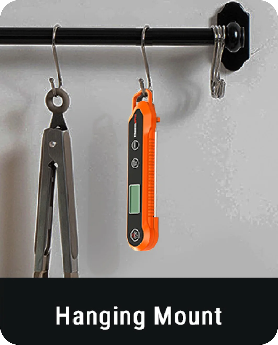 TempPro TP03H Instant-Read Meat Thermometer — Digital, Compact, Backlit