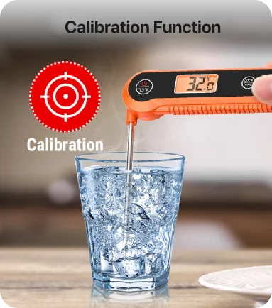 TempPro TP03H Instant-Read Meat Thermometer — Digital, Compact, Backlit