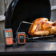 Termómetro de Carne Inalámbrico TempPro TempSync CORE TP08S — Doble Sonda, Transmisor y Receptor (No se Requiere Aplicación)