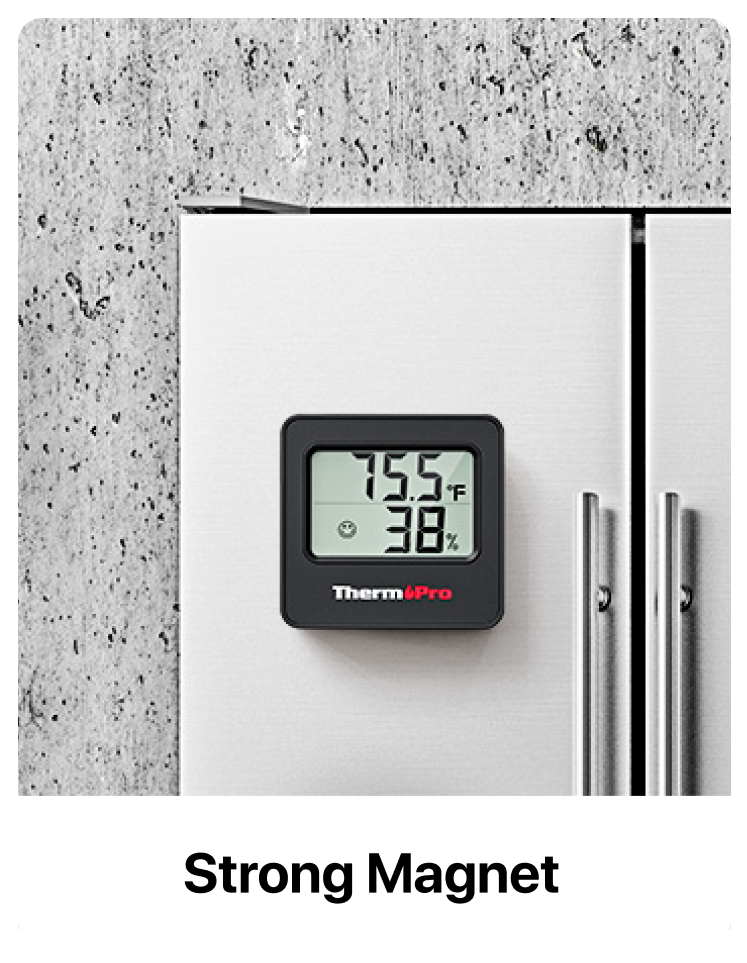 Paquete de 3 termómetros/higrómetros digitales para interiores ThermoPro TP157