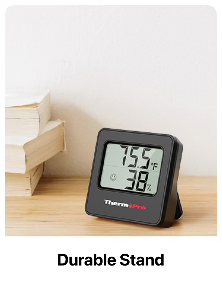 Paquete de 3 termómetros/higrómetros digitales para interiores ThermoPro TP157