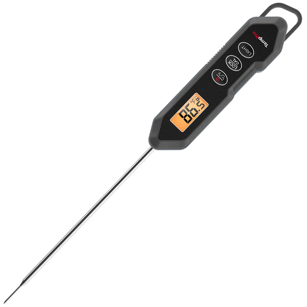 TempPro TempSwift CORE TP15HW Instant-Read Meat Thermometer — 1 Second Read, IPX6 Waterproof, Black · Store Edition