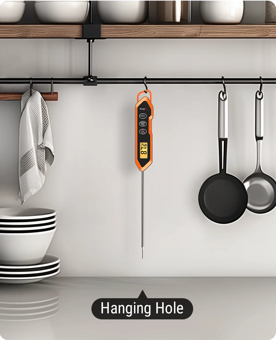 Thermomètre à viande à lecture instantanée TP15H