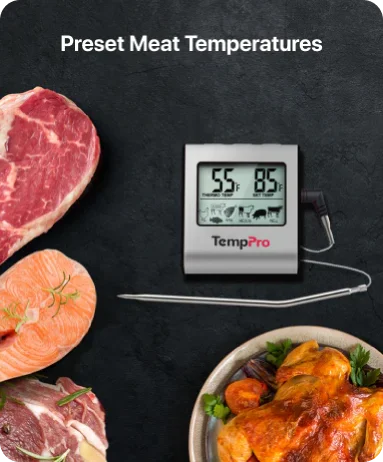 Thermomètre à viande sans rinçage TP16