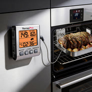 Thermomètre à viande TempPro TempTrack CORE TP16S à laisser en place — Sonde compatible four avec alarme intelligente